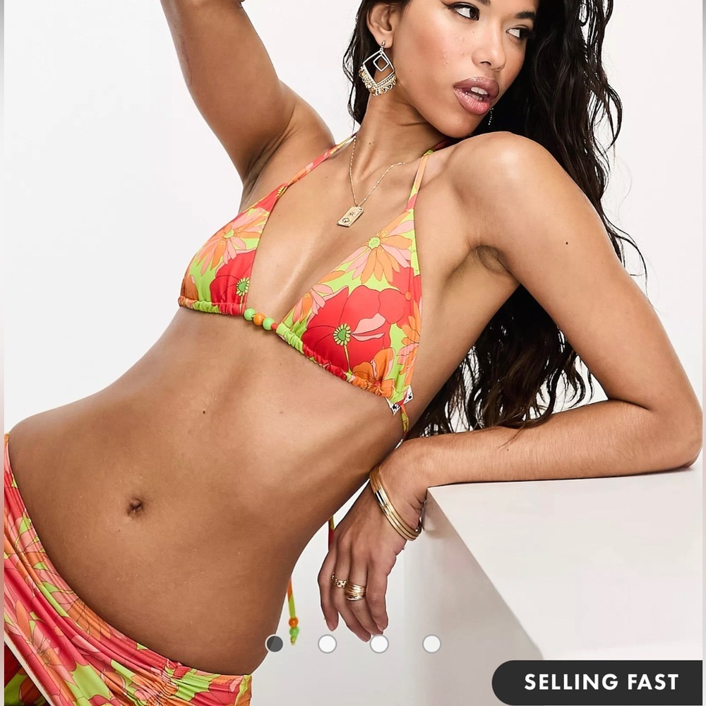 ASOS bikini and matching skirt